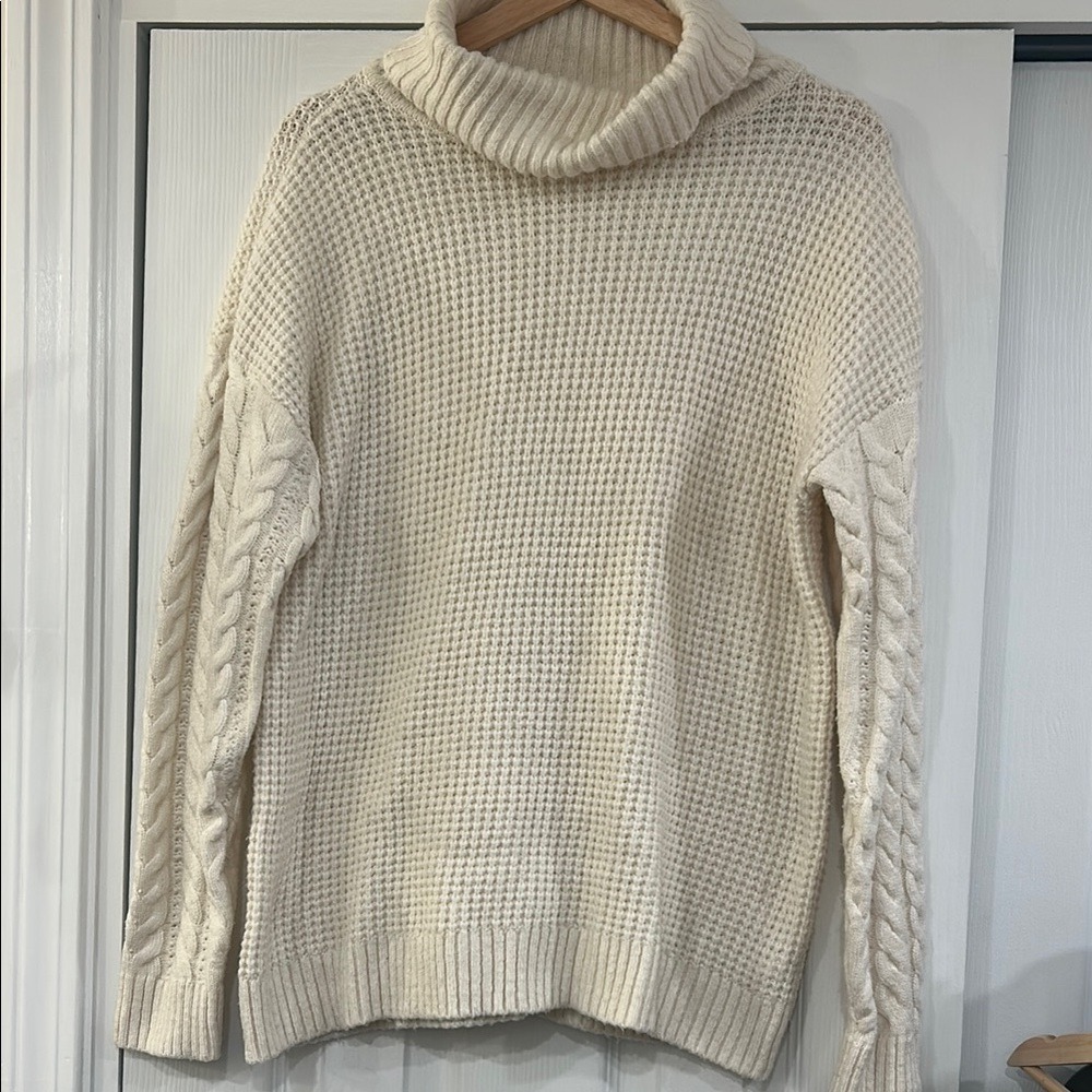 Michael Kors Cream‎ Cowl Neck Sweater